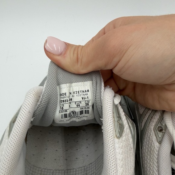 Vintage Nike Shox Turbo III Sneakers White Silver Men\'s Size 10 Running Shoes main image 8